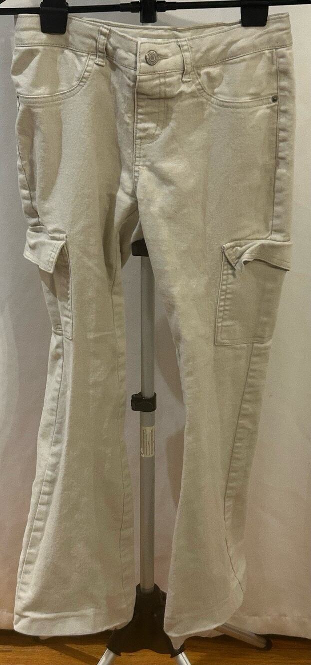 Vanilla Star Tan Cargo Jeans Girls size 12